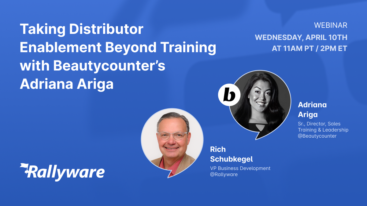 Taking Distributor Enablement Beyond Training with Beautycounter’s ...